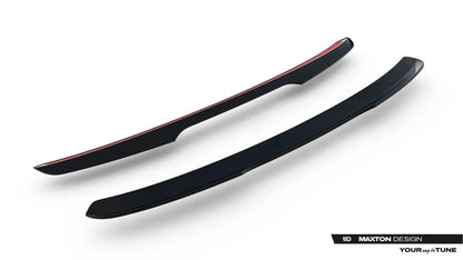Heckspoiler Lippe passend für Volvo XC90 Mk2 Facelift 2 schwarz Hochglanz