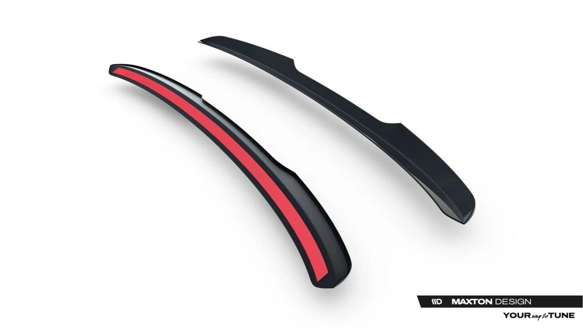 Heckspoiler Lippe passend für Volvo XC90 Mk2 Facelift 2 schwarz Hochglanz