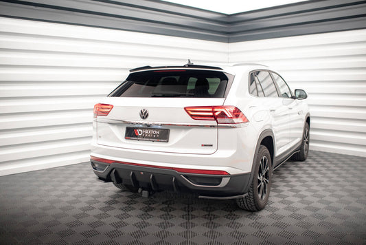 Heckspoiler Lippe passend für VW Atlas Cross Sport schwarz Hochglanz