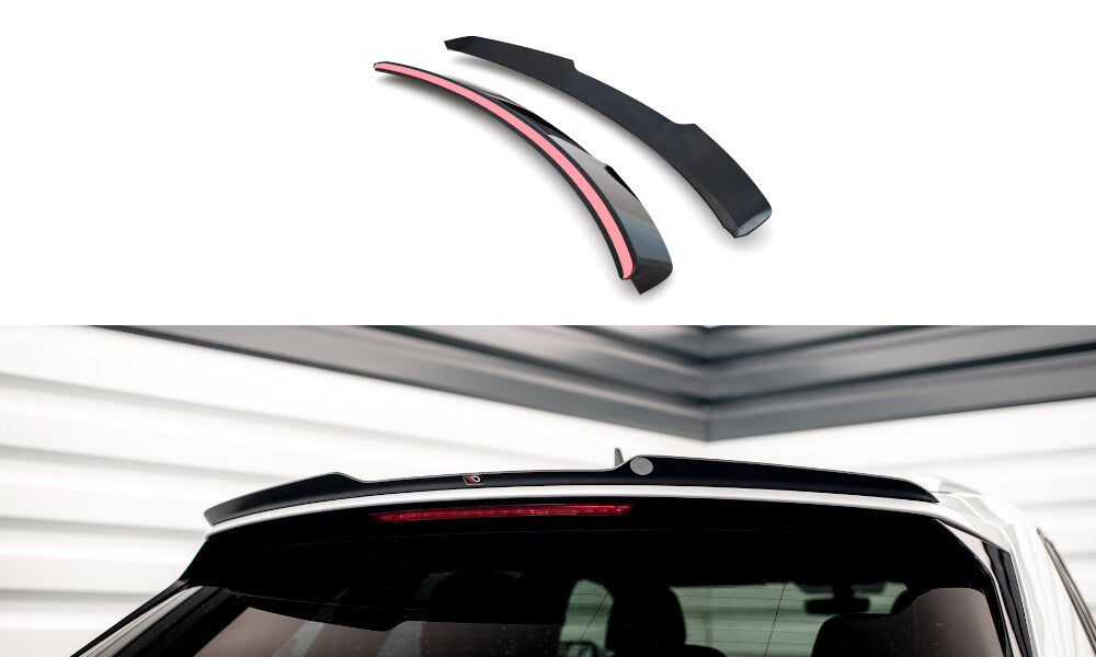 Heckspoiler Lippe passend für VW Atlas Cross Sport schwarz Hochglanz