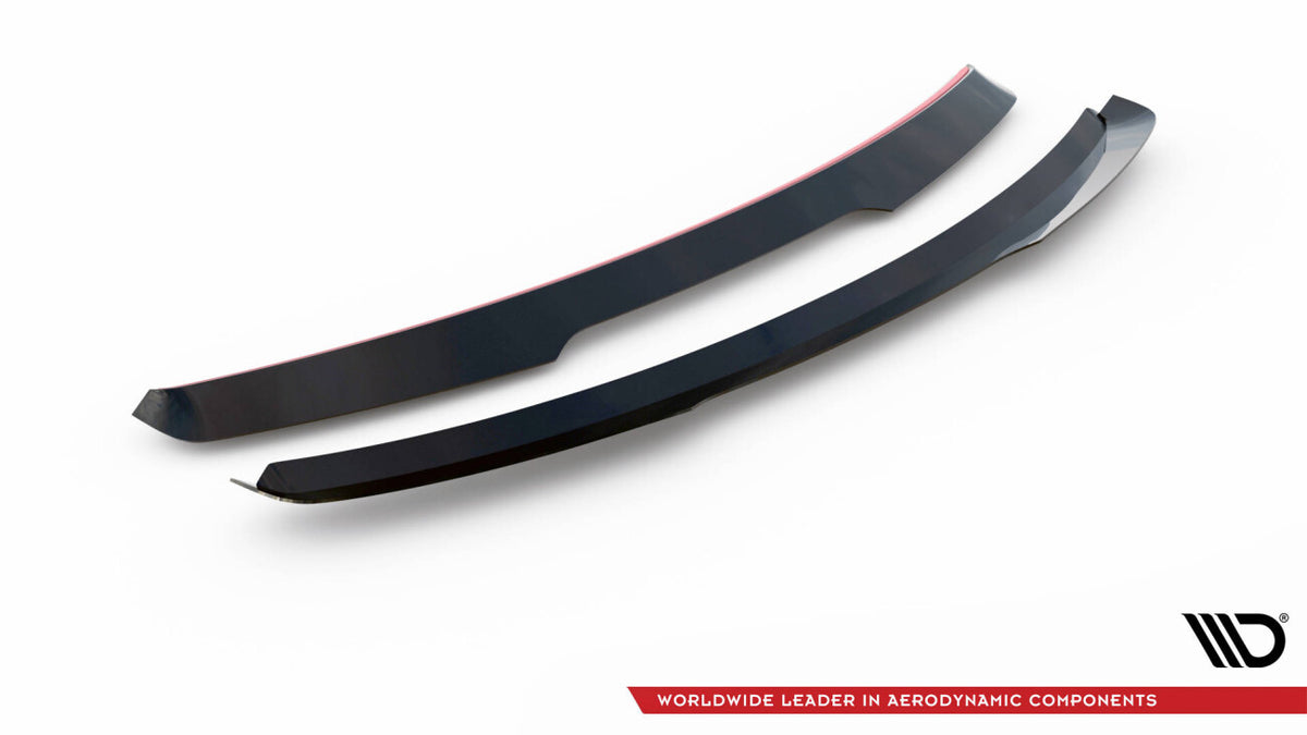 Heckspoiler Lippe passend für VW Atlas Cross Sport schwarz Hochglanz