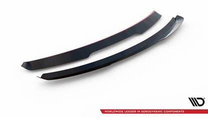 Heckspoiler Lippe passend für VW Atlas Cross Sport schwarz Hochglanz