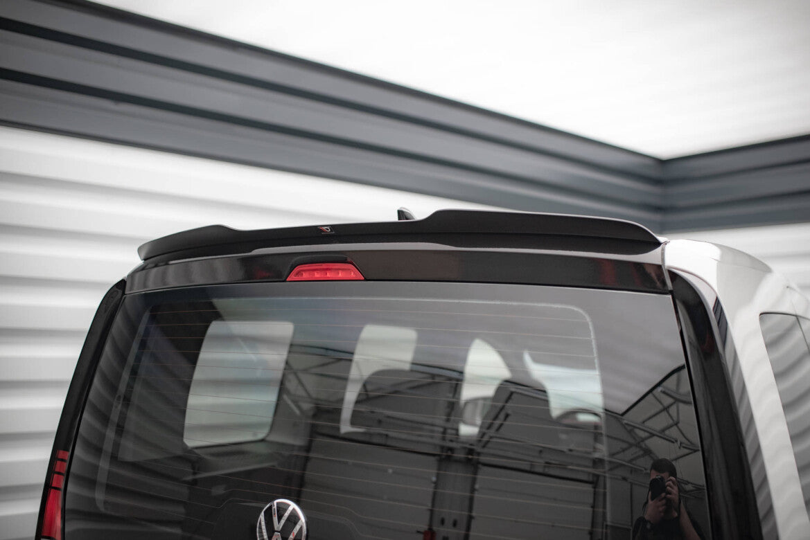 Heckspoiler Lippe passend für VW Caddy Mk5 schwarz Hochglanz