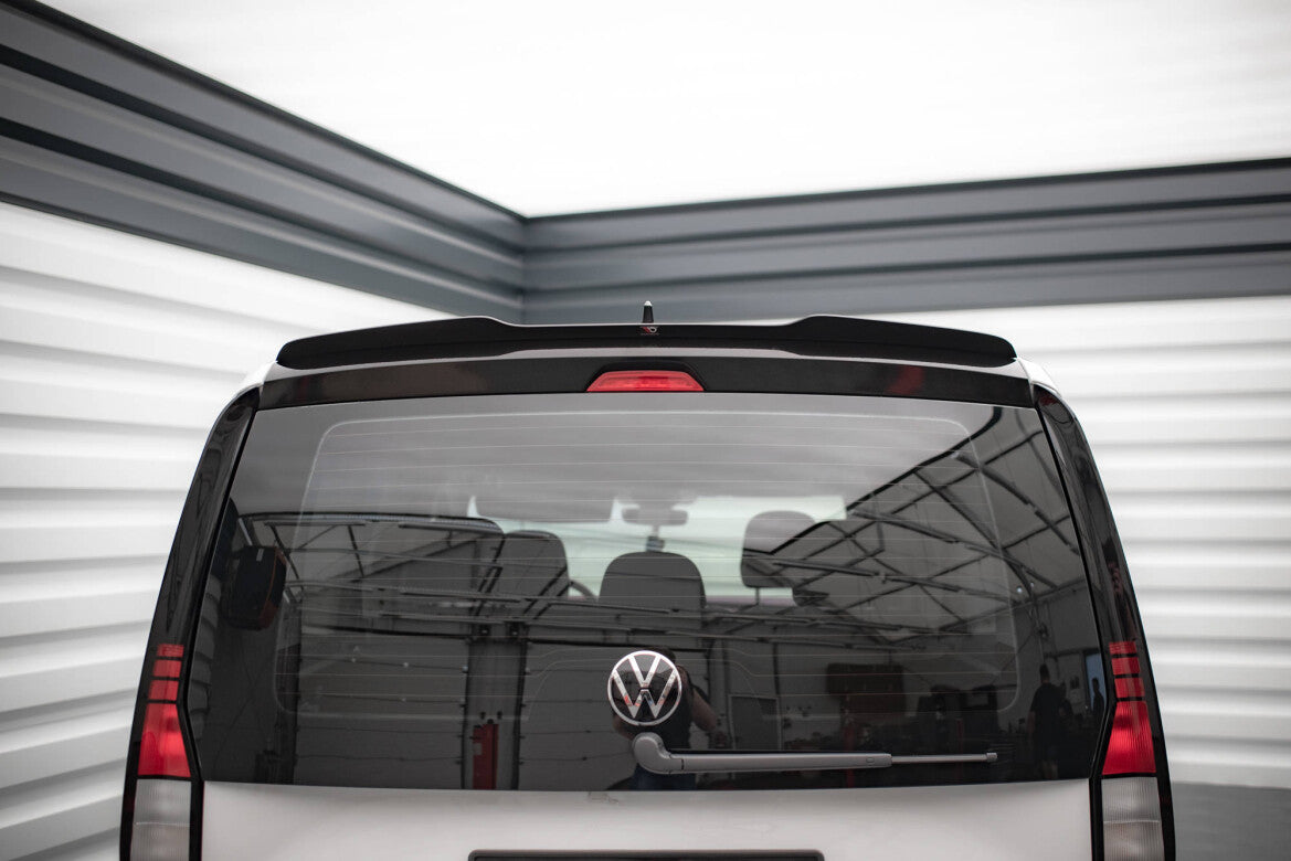 Heckspoiler Lippe passend für VW Caddy Mk5 schwarz Hochglanz