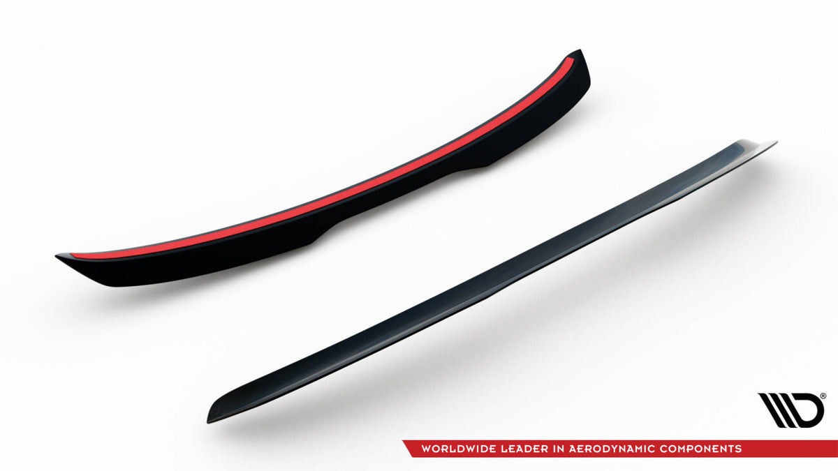 Heckspoiler Lippe passend für VW Golf 6 GTI / R schwarz Hochglanz