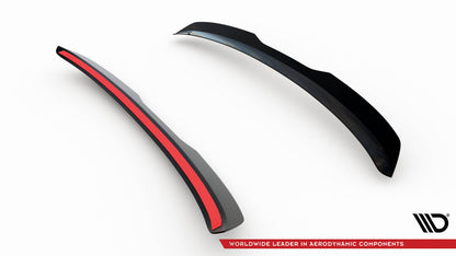 Heckspoiler Lippe passend für VW Golf 6 GTI / R schwarz Hochglanz