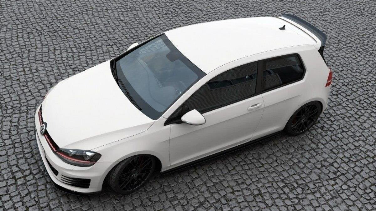 Heckspoiler Lippe passend für VW Golf 7 GTI CLUBSPORT schwarz Hochglanz
