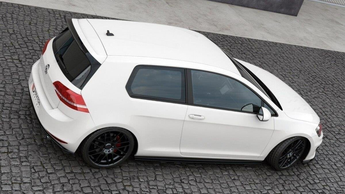 Heckspoiler Lippe passend für VW Golf 7 GTI CLUBSPORT schwarz Hochglanz