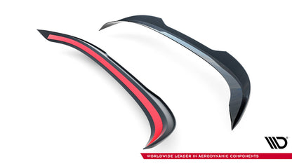 Heckspoiler Lippe passend für VW Golf GTI Clubsport Mk8 FL schwarz Hochglanz