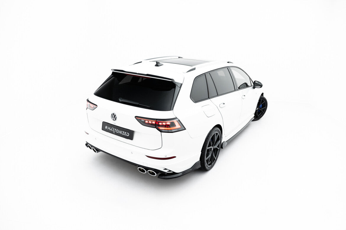 Heckspoiler Lippe passend für VW Golf R Variant Mk8 / Mk8 FL schwarz Hochglanz