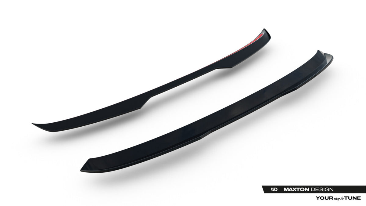 Heckspoiler Lippe passend für VW Golf R Variant Mk8 / Mk8 FL schwarz Hochglanz