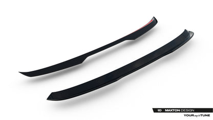 Heckspoiler Lippe passend für VW Golf R Variant Mk8 / Mk8 FL schwarz Hochglanz