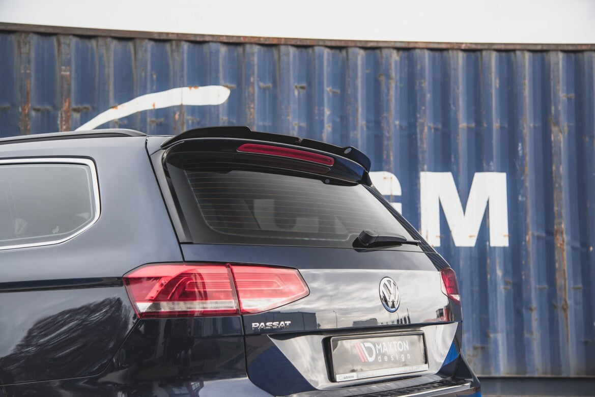 Heckspoiler Lippe passend für VW Passat B8 Variant schwarz Hochglanz