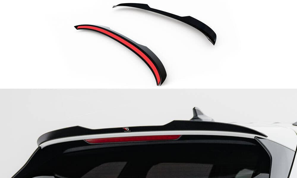 Heckspoiler Lippe passend für VW Passat B9 schwarz Hochglanz