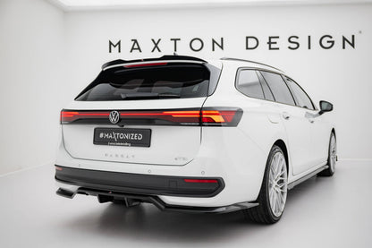 Heckspoiler Lippe passend für VW Passat B9 schwarz Hochglanz