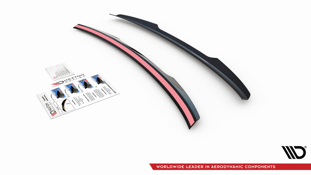 Heckspoiler Lippe passend für VW Passat Limousine B8 FL schwarz Hochglanz