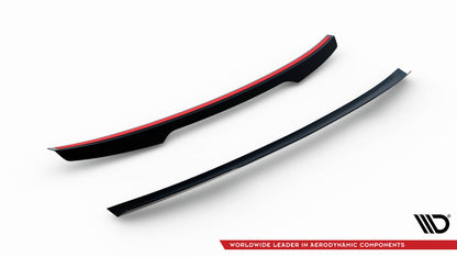 Heckspoiler Lippe passend für VW Passat Limousine R-Line Mk8 schwarz Hochglanz