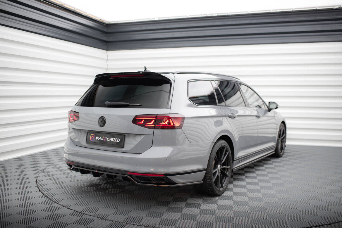 Heckspoiler Lippe passend für VW Passat R-Line B8 schwarz Hochglanz
