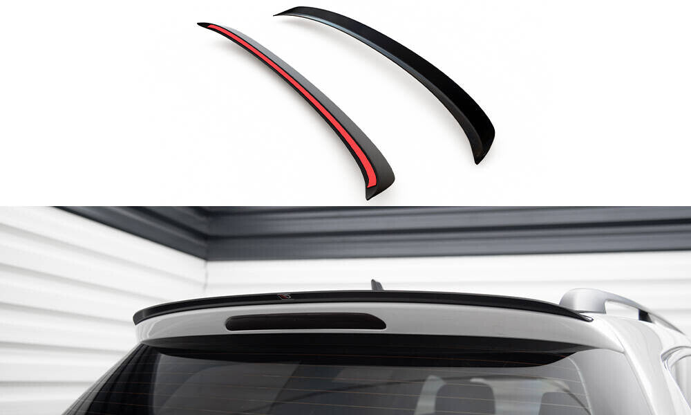 Heckspoiler Lippe passend für VW Passat Variant B7 schwarz Hochglanz