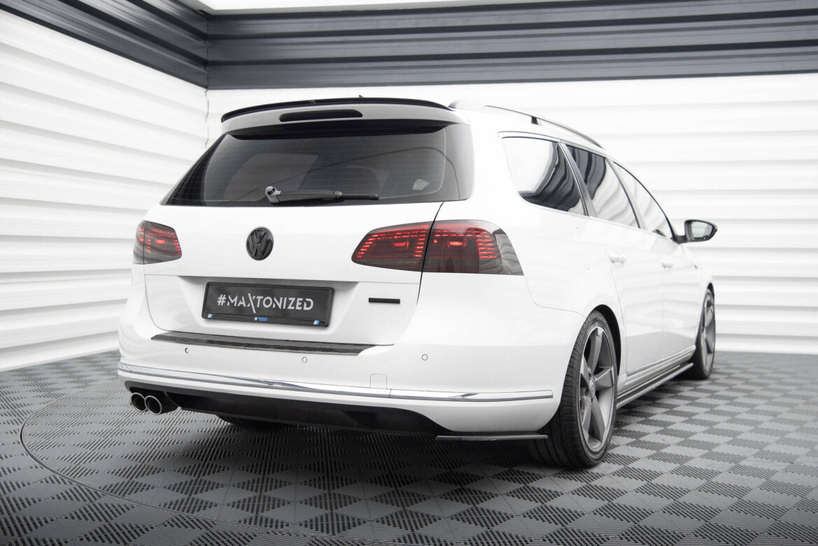Heckspoiler Lippe passend für VW Passat Variant B7 schwarz Hochglanz
