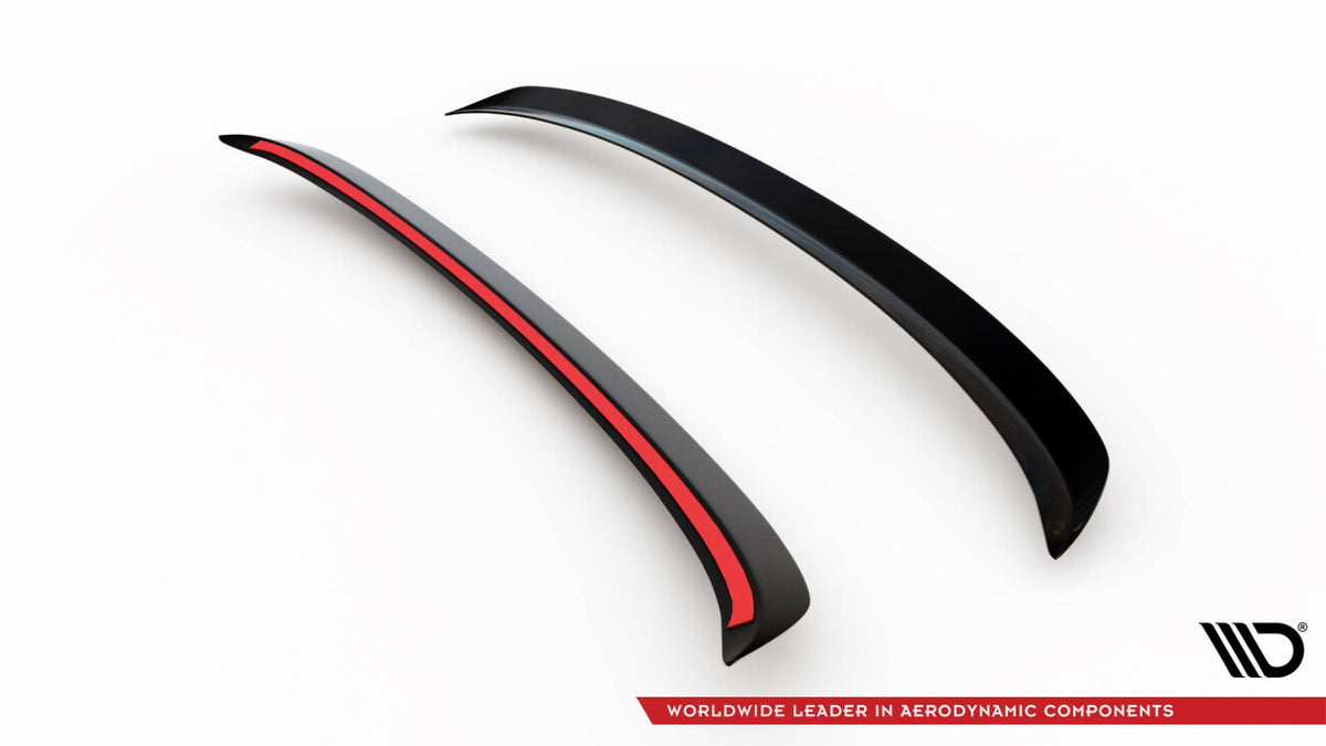 Heckspoiler Lippe passend für VW Passat Variant B7 schwarz Hochglanz