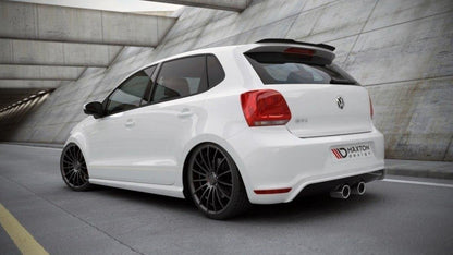 Heckspoiler Lippe passend für VW Polo GTI / R-Line Mk5 schwarz Hochglanz