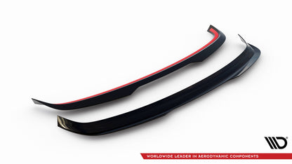 Heckspoiler Lippe passend für VW Scirocco Mk3 FL schwarz Hochglanz