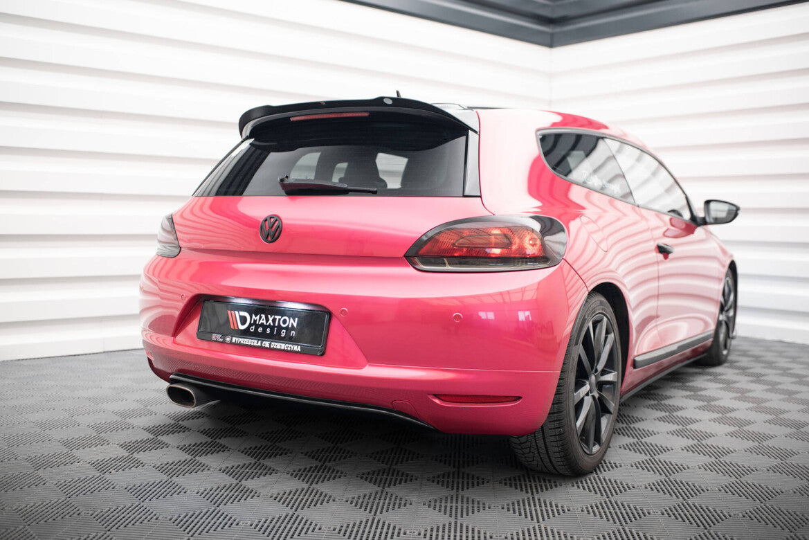 Heckspoiler Lippe passend für VW Scirocco Mk3 schwarz Hochglanz