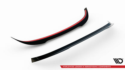 Heckspoiler Lippe passend für VW Scirocco Mk3 schwarz Hochglanz