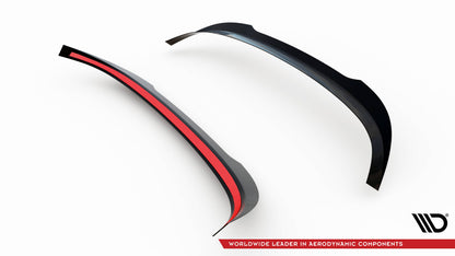 Heckspoiler Lippe passend für VW Scirocco Mk3 schwarz Hochglanz