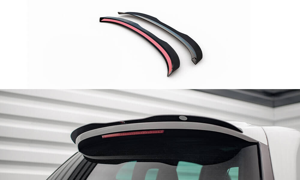 Heckspoiler Lippe passend für VW Scirocco R schwarz Hochglanz