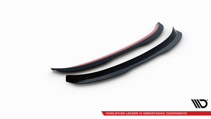 Heckspoiler Lippe passend für VW Scirocco R schwarz Hochglanz