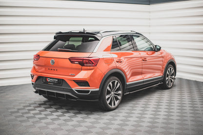 Heckspoiler Lippe passend für VW T-Roc Mk1 schwarz Hochglanz