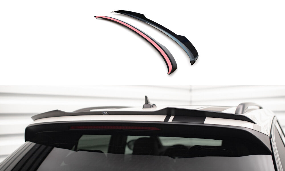 Heckspoiler Lippe passend für VW T-Roc R / R-Line Mk1 schwarz Hochglanz