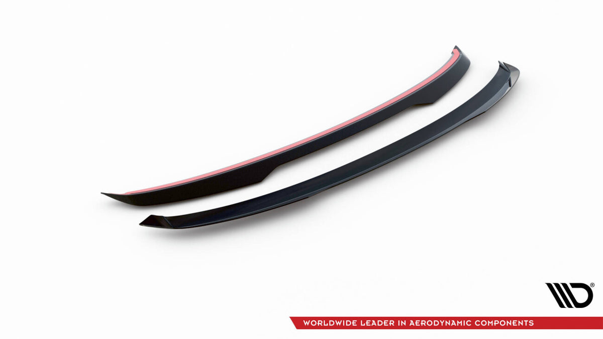 Heckspoiler Lippe passend für VW T-Roc R / R-Line Mk1 schwarz Hochglanz