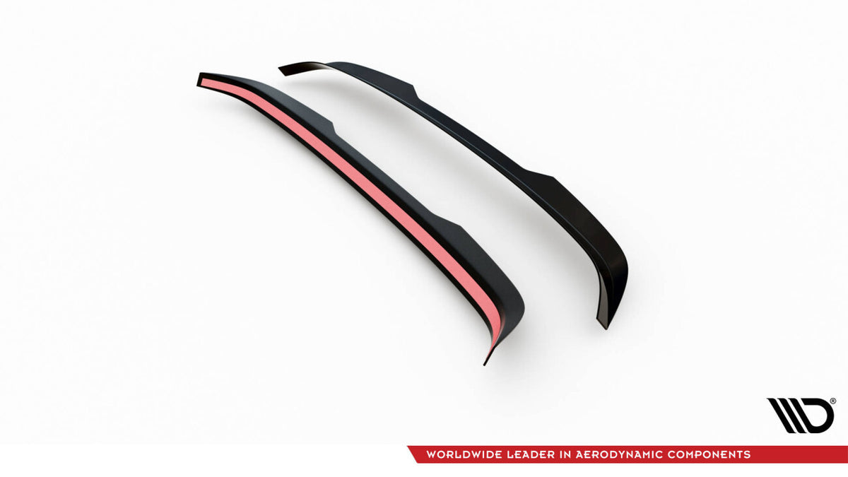 Heckspoiler Lippe passend für VW Taigo R-Line Mk1 schwarz Hochglanz