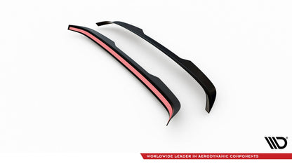 Heckspoiler Lippe passend für VW Taigo R-Line Mk1 schwarz Hochglanz
