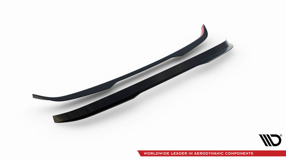 Heckspoiler Lippe passend für VW Taigo R-Line Mk1 schwarz Hochglanz