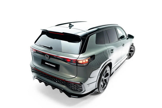 Heckspoiler Lippe passend für VW Tayron R-Line Mk1 schwarz Hochglanz