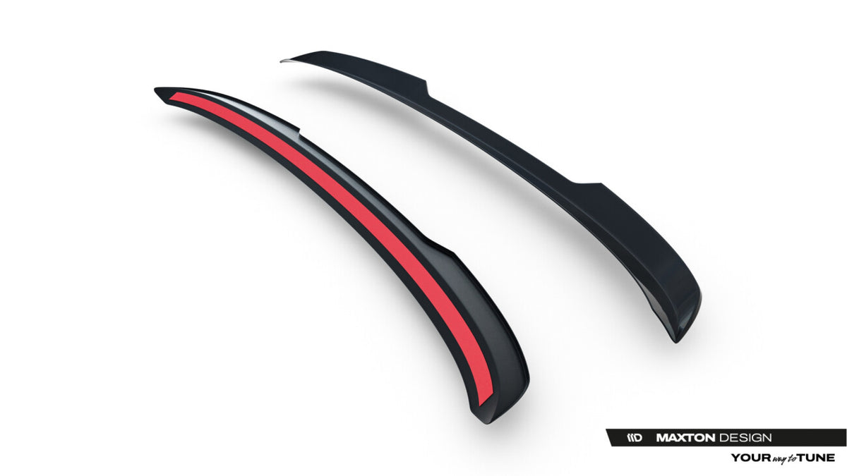 Heckspoiler Lippe passend für VW Tayron R-Line Mk1 schwarz Hochglanz