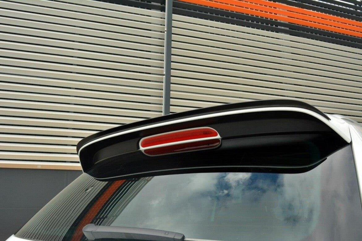 Heckspoiler Lippe passend für Vw Tiguan Mk2 R-Line schwarz Hochglanz
