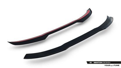 Heckspoiler Lippe passend für VW Tiguan R-Line Mk3 schwarz Hochglanz