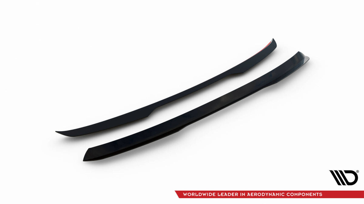 Heckspoiler Lippe passend für VW Touareg Mk2 schwarz Hochglanz