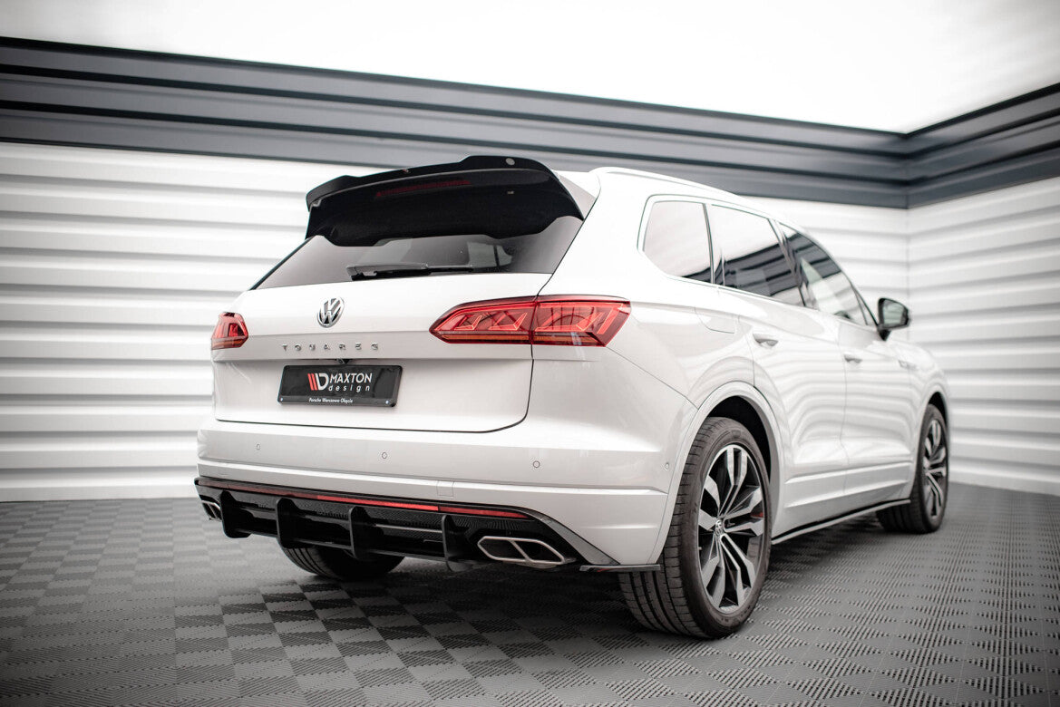 Heckspoiler Lippe passend für VW Touareg R-Line Mk3 schwarz Hochglanz