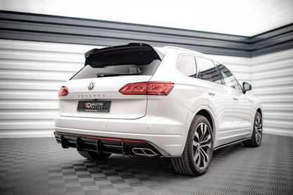 Heckspoiler Lippe passend für VW Touareg R-Line Mk3 schwarz Hochglanz