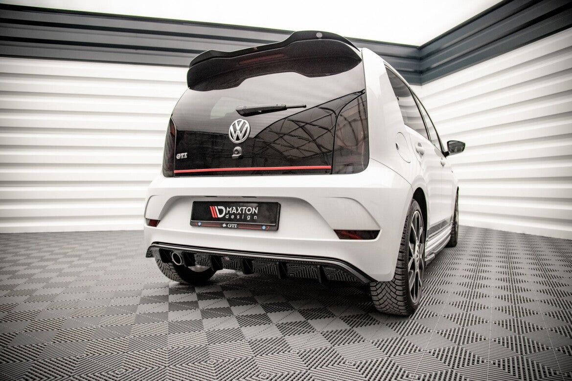 Heckspoiler Lippe passend für VW Up GTI schwarz Hochglanz