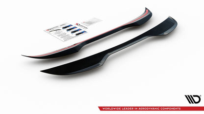 Heckspoiler Lippe passend für VW Up GTI schwarz Hochglanz