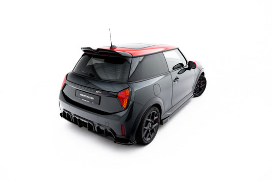 Heckspoiler Lippe passend passend für Mini Cooper John Cooper Works F65 schwarz Hochglanz