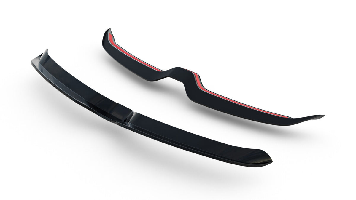 Heckspoiler Lippe passend passend für Mini Cooper John Cooper Works F65 schwarz Hochglanz