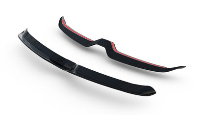 Heckspoiler Lippe passend passend für Mini Cooper John Cooper Works F65 schwarz Hochglanz